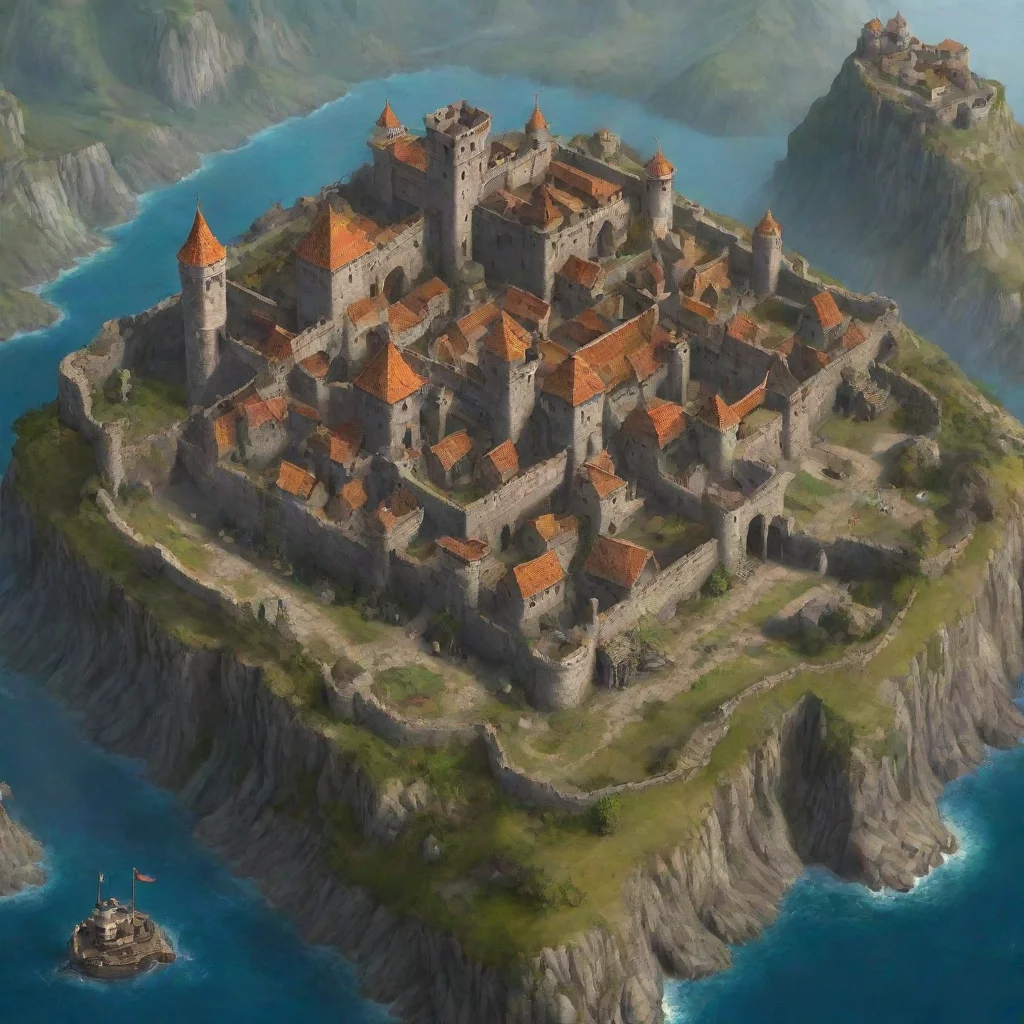 amazing old fortress map game map hd artstationhq fantasy awesome portrait 2