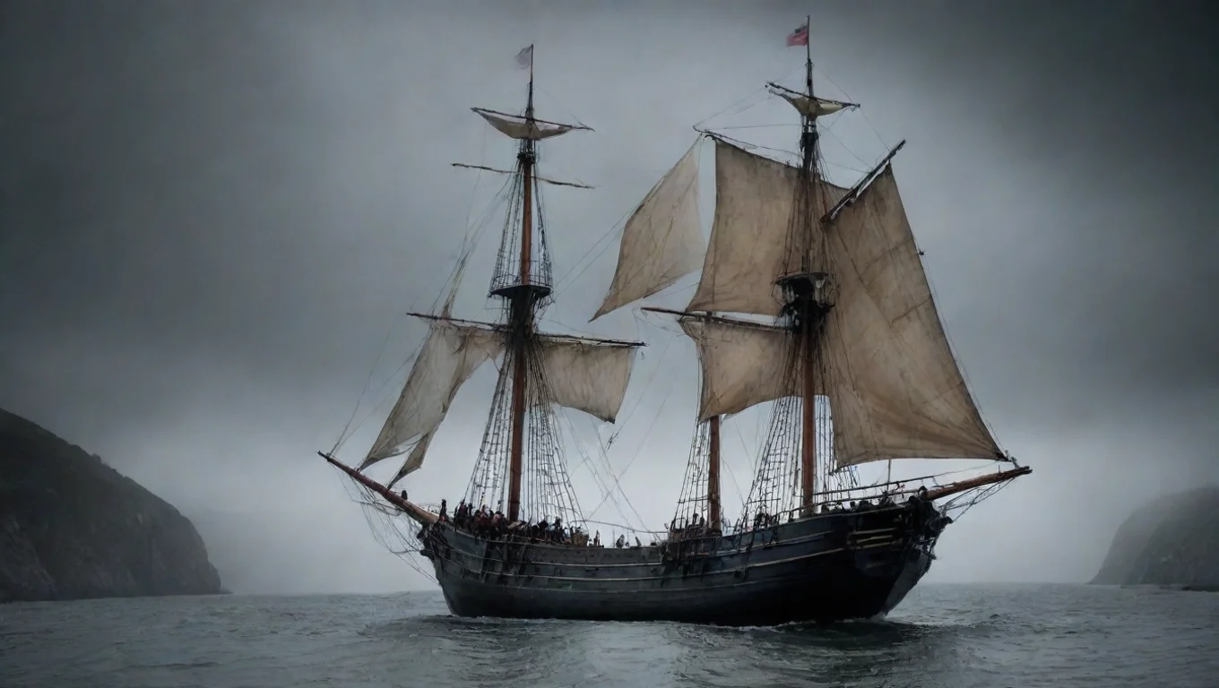 aiamazing old sailing vessel leaving harbour dark horror vibe 1800 awesome portrait 2 widescreen