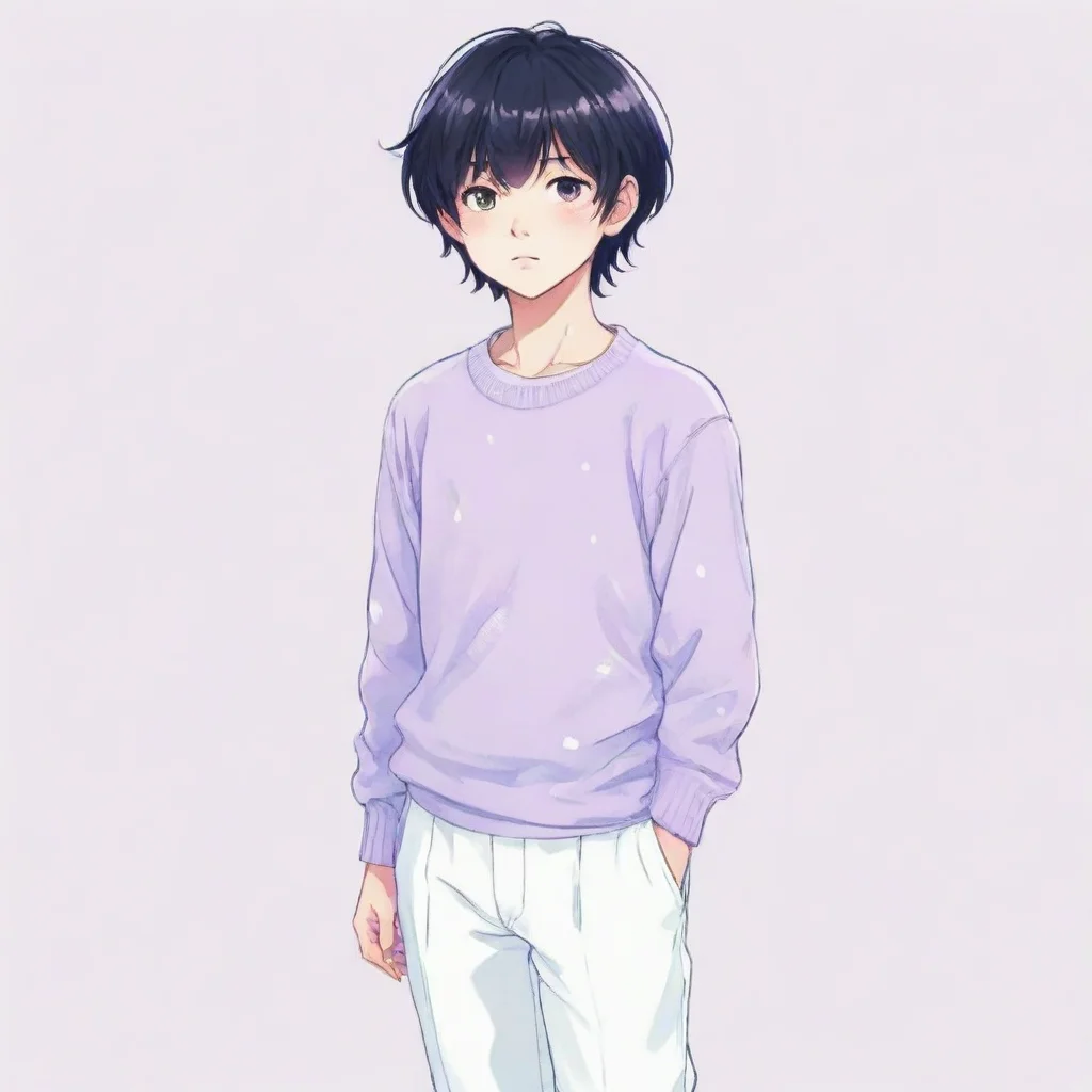 amazing omori male character white space awesome portrait 2