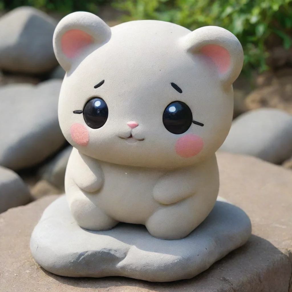 aiamazing p chan made of stone awesome portrait 2