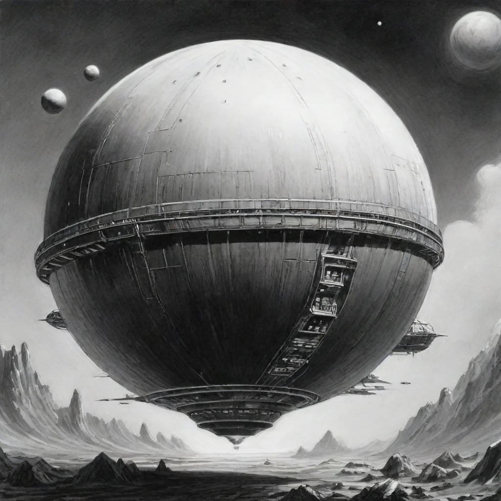 aiamazing perry rhodan spherical spaceship ink awesome portrait 2
