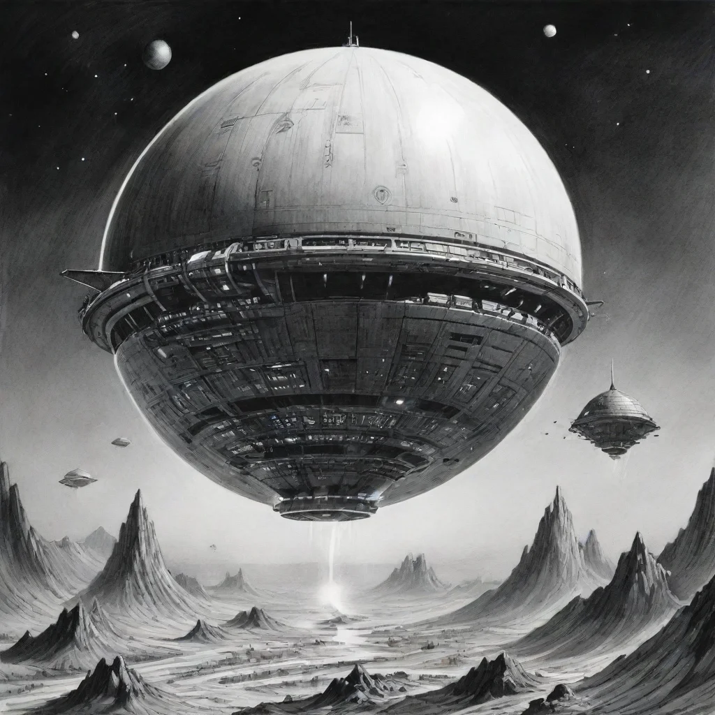 aiamazing perry rhodan spherical spaceships ink awesome portrait 2