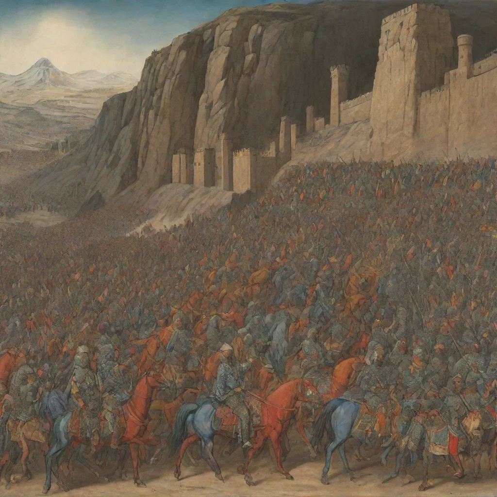 amazing persian army in persepolis with shahnameh cover art design art dark awesome portrait 2