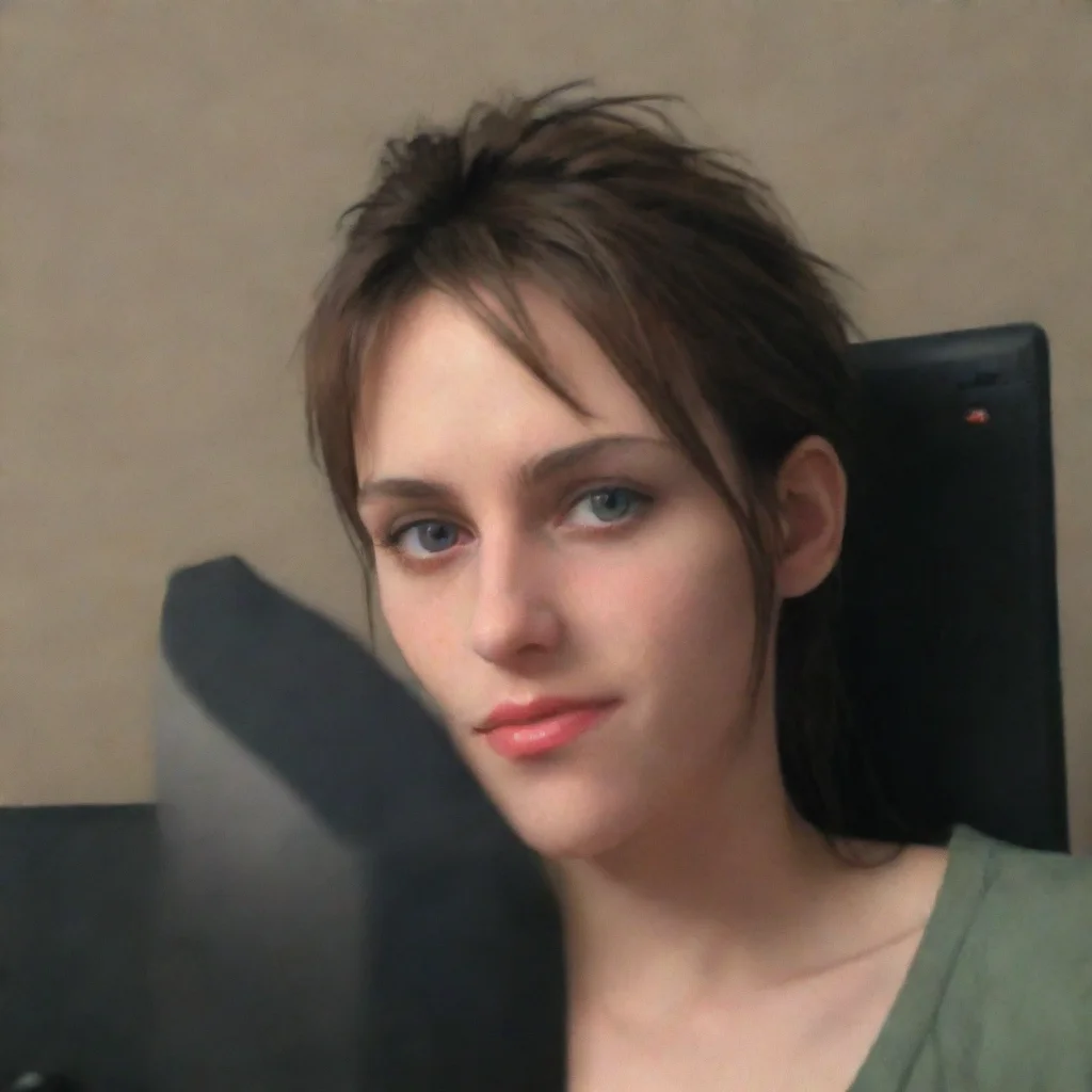 aiamazing personne avec un effet ps2 awesome portrait 2