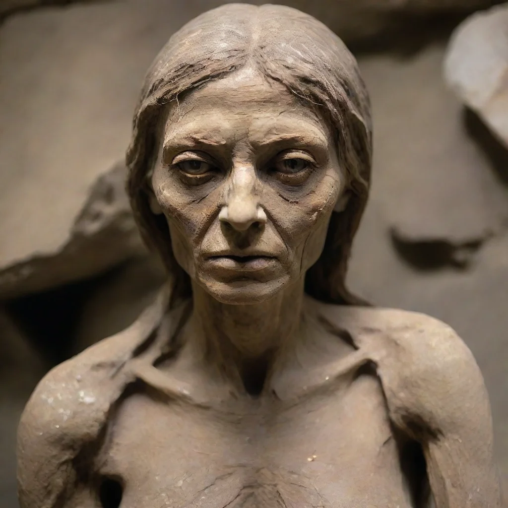 aiamazing petrified woman awesome portrait 2