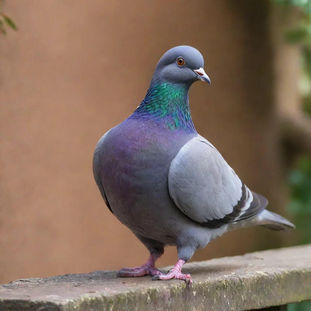aiamazing pigeon with large... awesome portrait 2