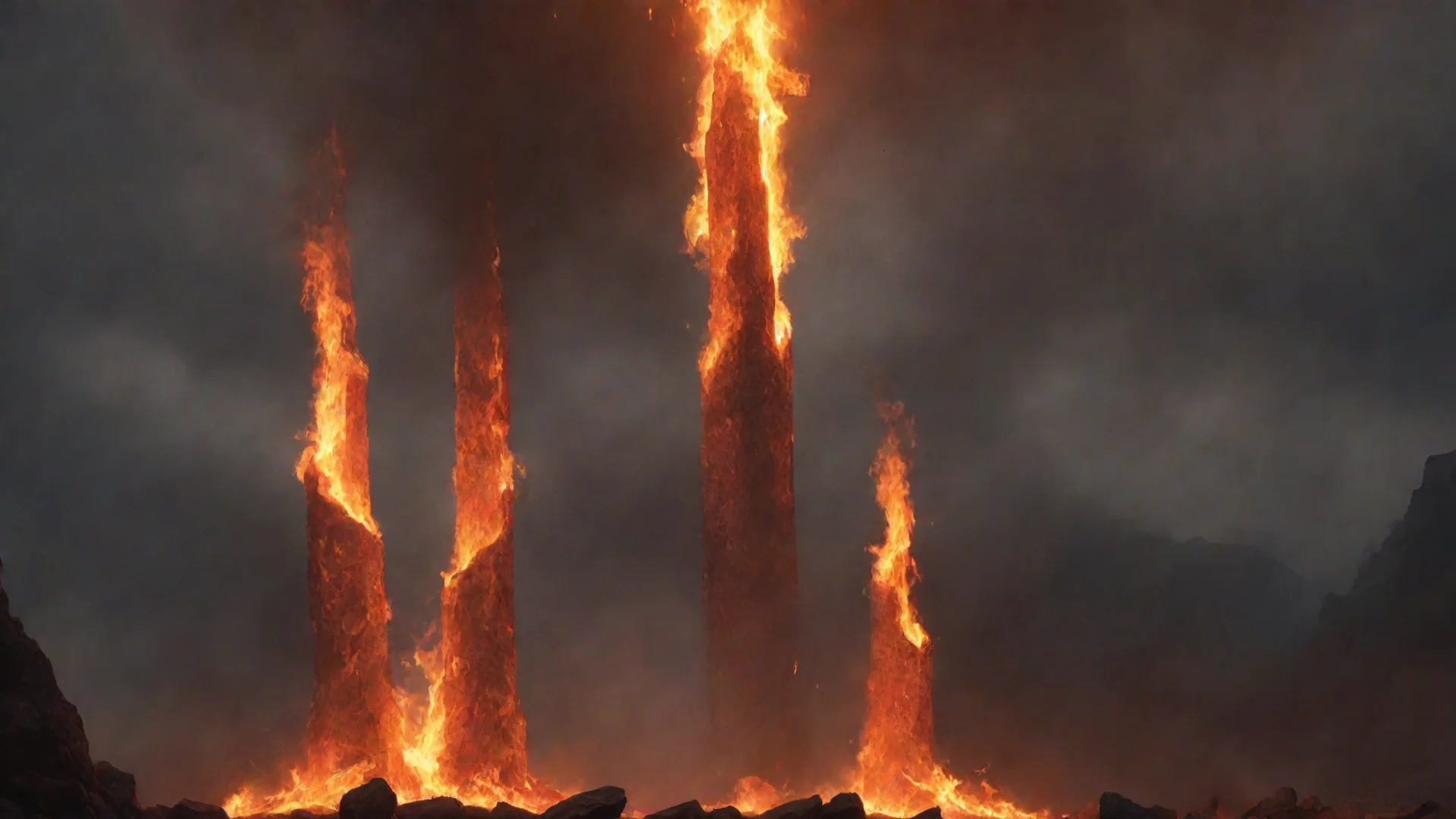 amazing pillar of fire awesome portrait 2 wide