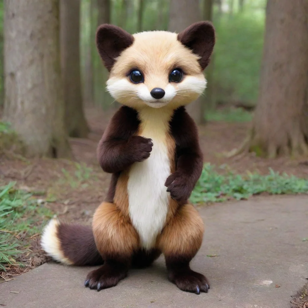 aiamazing pine marten fursuit awesome portrait 2