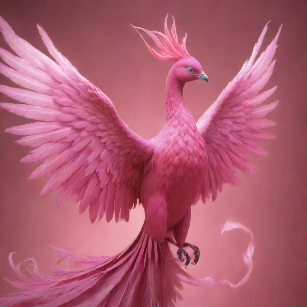 aiamazing pink phoenix awesome portrait 2