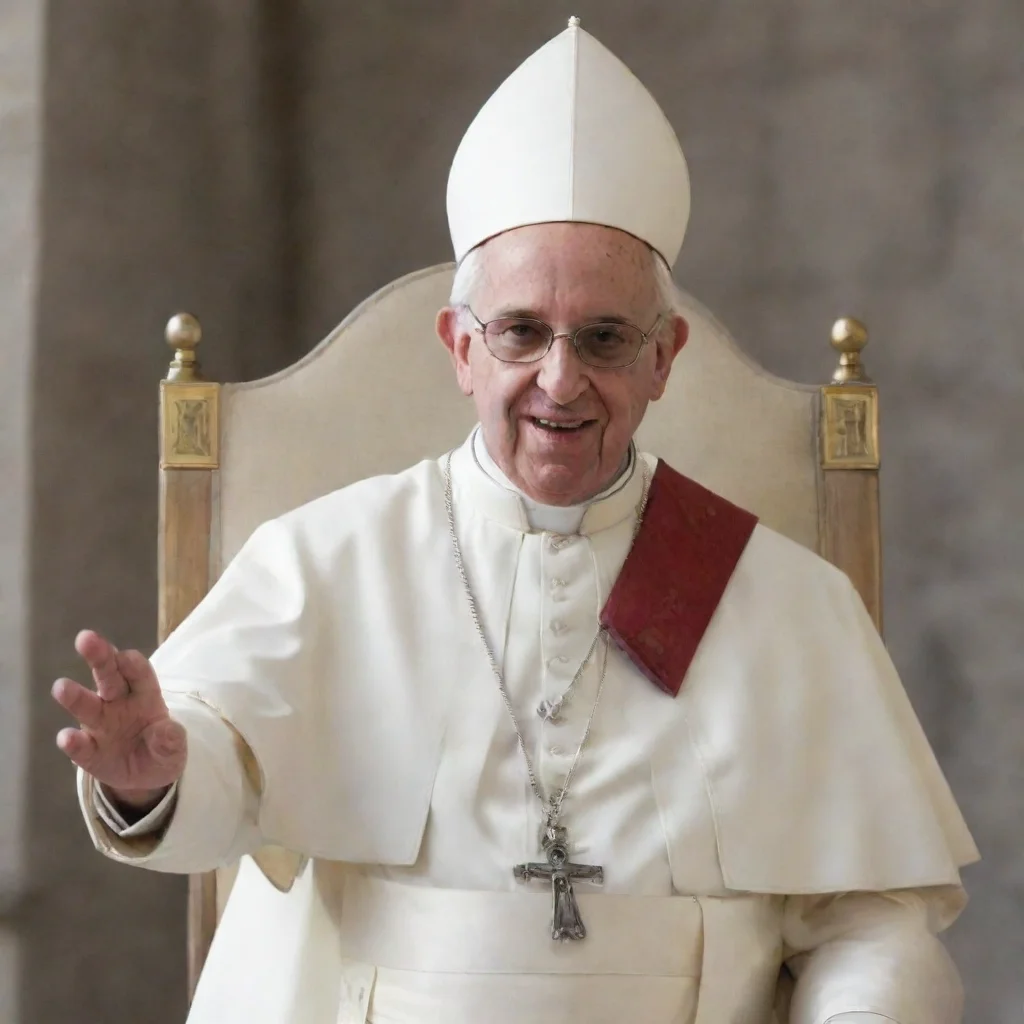 aiamazing pope of proctology awesome portrait 2