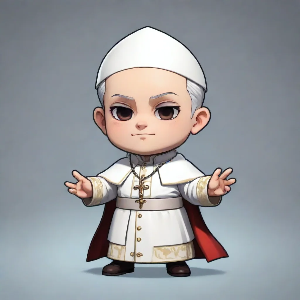 amazing pope of proctology chibi awesome portrait 2