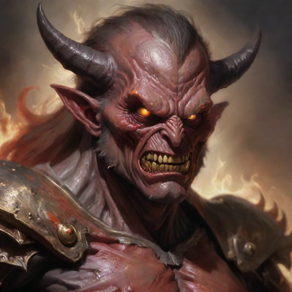 amazing portrait detailed of sir mitochondria sparring demon awesome portrait 2