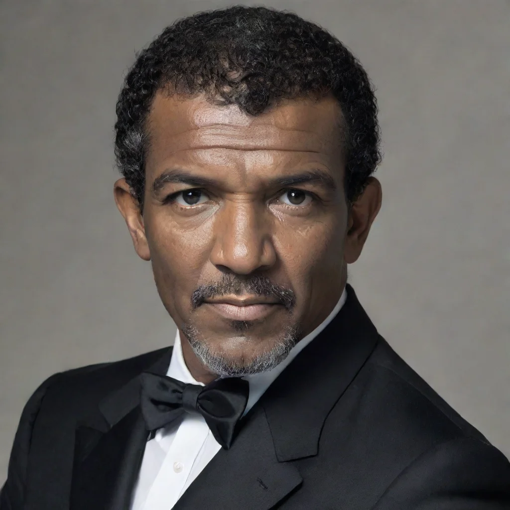 aiamazing portrait of black antonio banderas awesome portrait 2