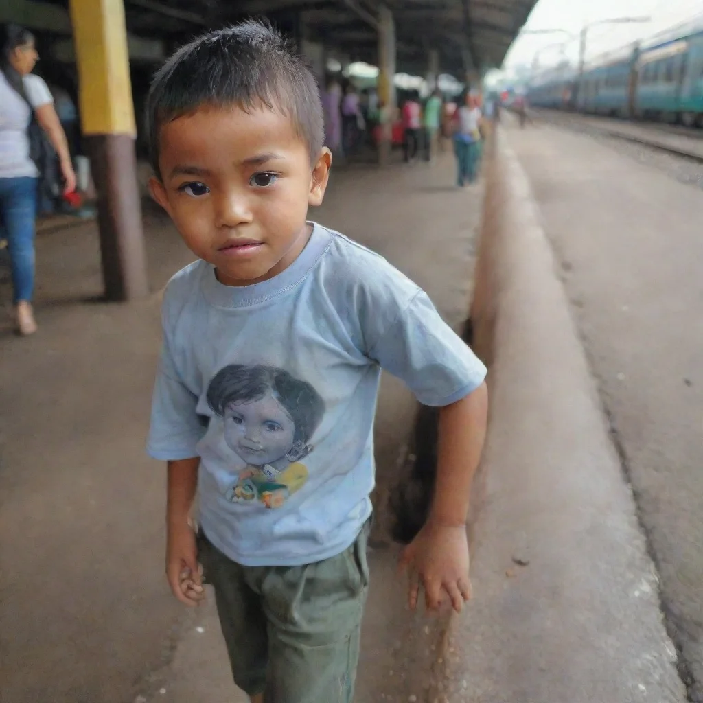 aiamazing potret realistik anak yang melengkung dan berdada dengan percaya diri menarik seni stasiun seni awesome portrait 2