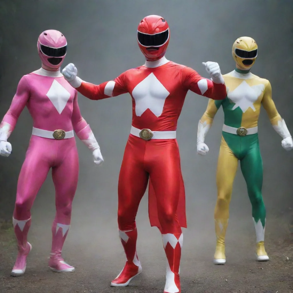 amazing power ranger awesome portrait 2