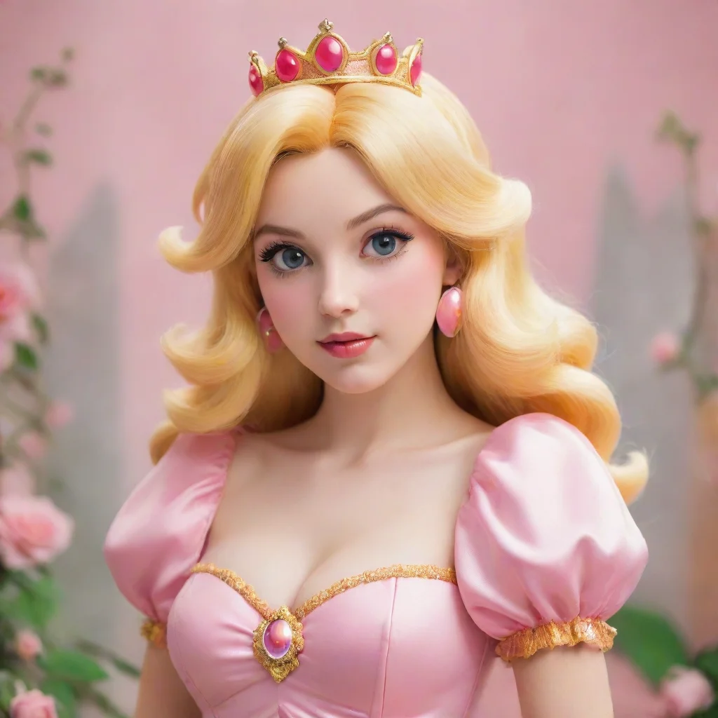 amazing princess peach beauty awesome portrait 2