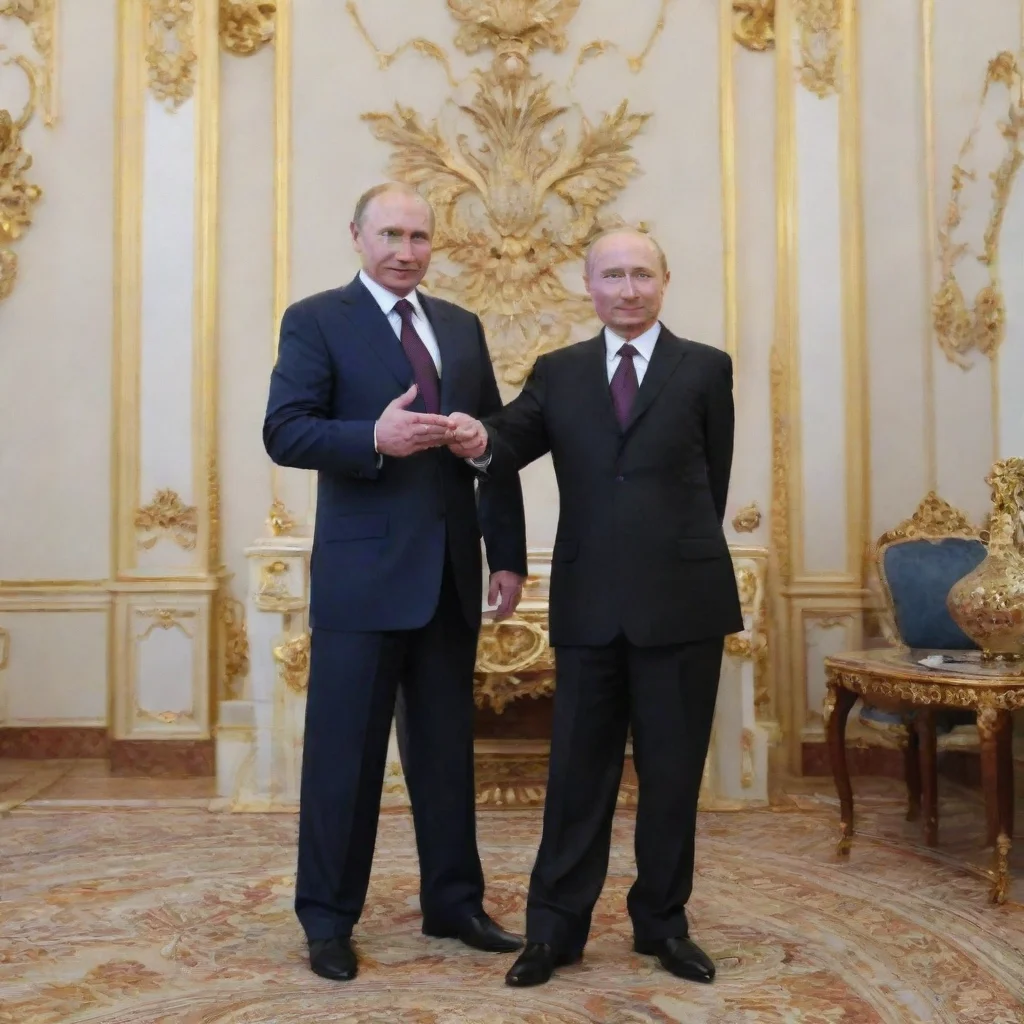 aiamazing putin doing jojo pose awesome portrait 2