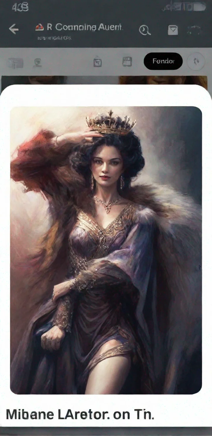 amazing queen art awesome portrait 2