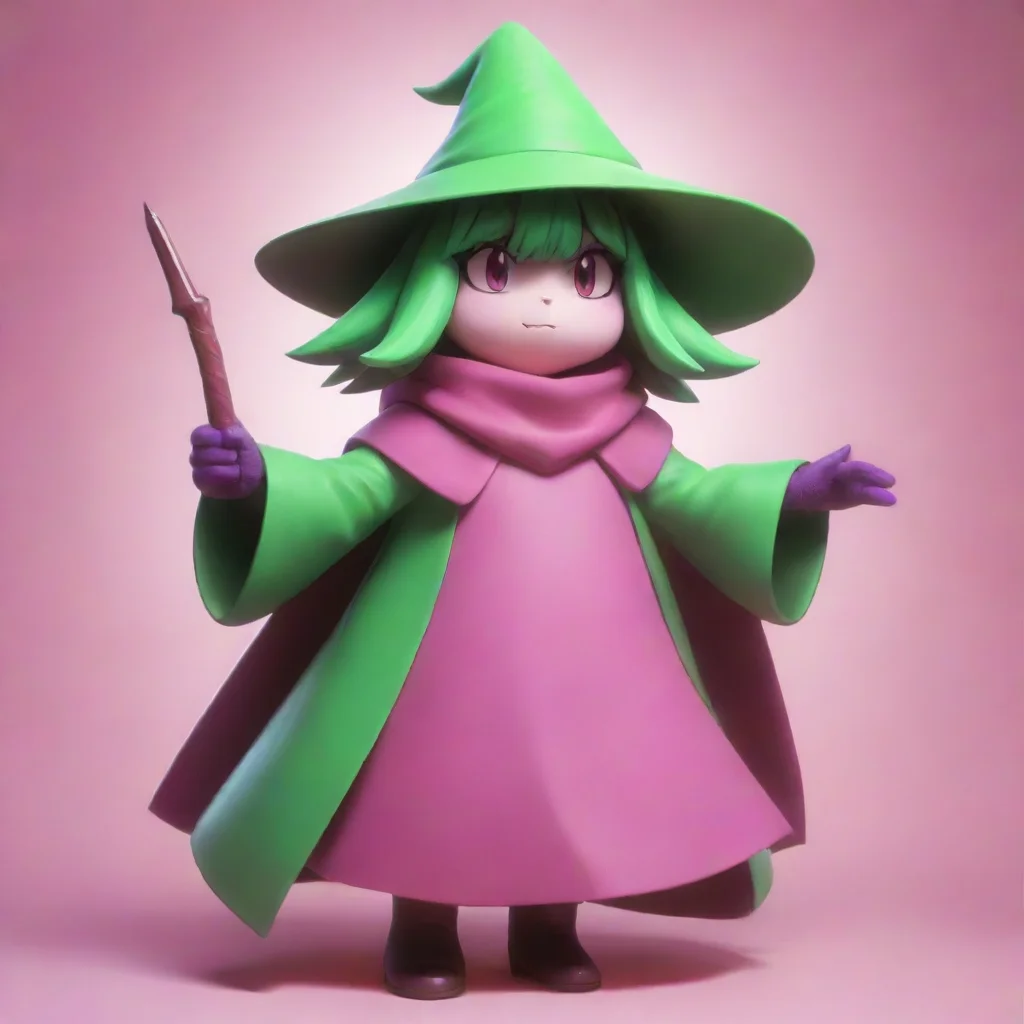 amazing ralsei from deltaruune awesome portrait 2