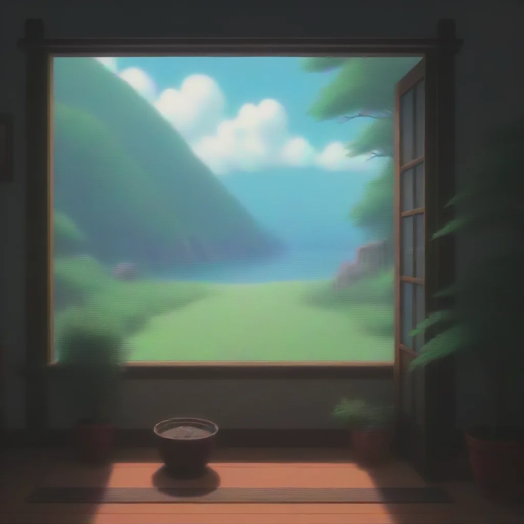 amazing relaxing environement studio ghibli calming lowfi calm awesome portrait 2
