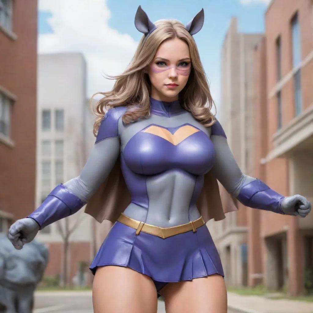 aiamazing rhino girl super hero highschool  awesome portrait 2