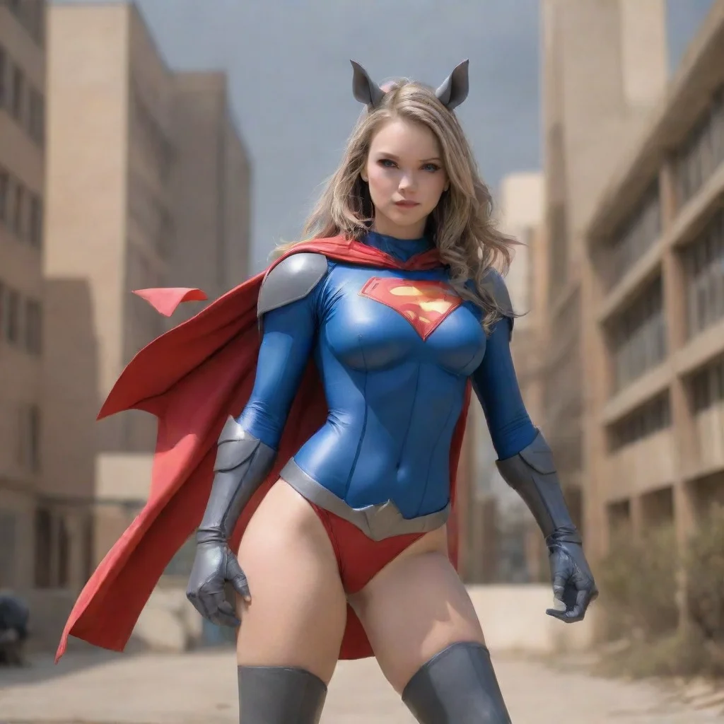 aiamazing rhino girl super hero highschool girl awesome portrait 2