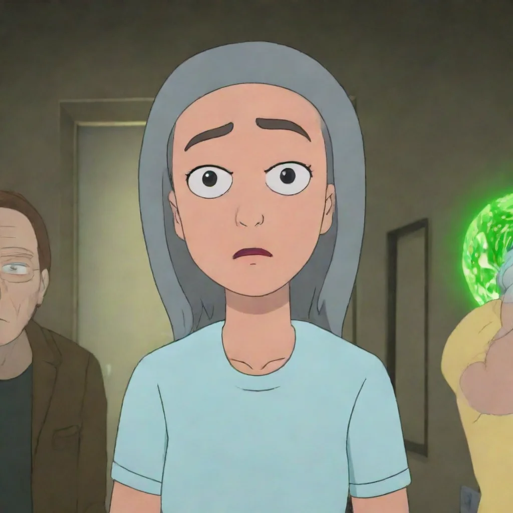 amazing rick and morty jessica  awesome portrait 2