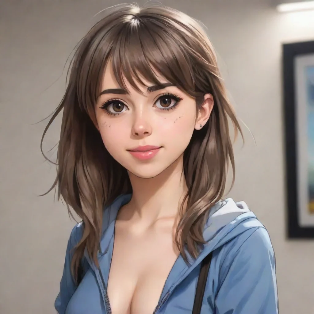 aiamazing riley reid  anime style  awesome portrait 2
