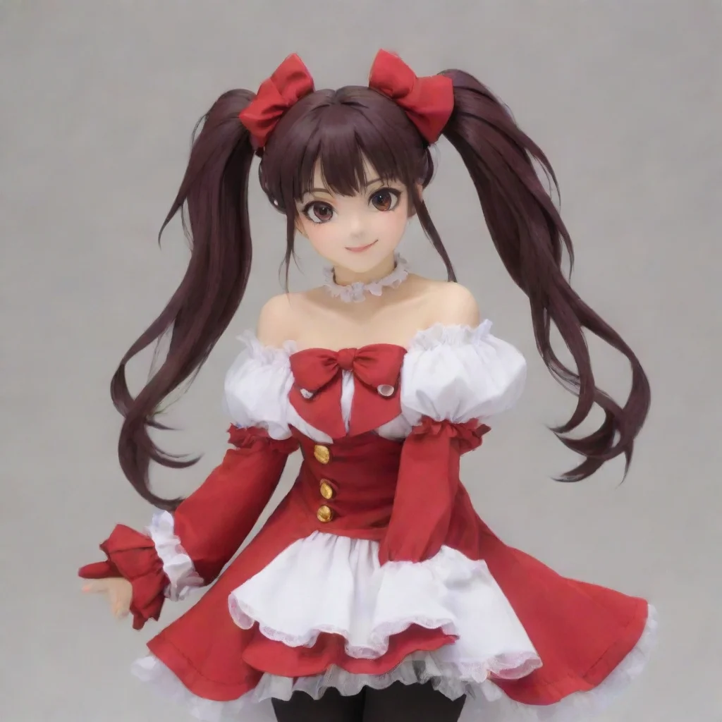 aiamazing rin tohsaka dressed like a clown awesome portrait 2