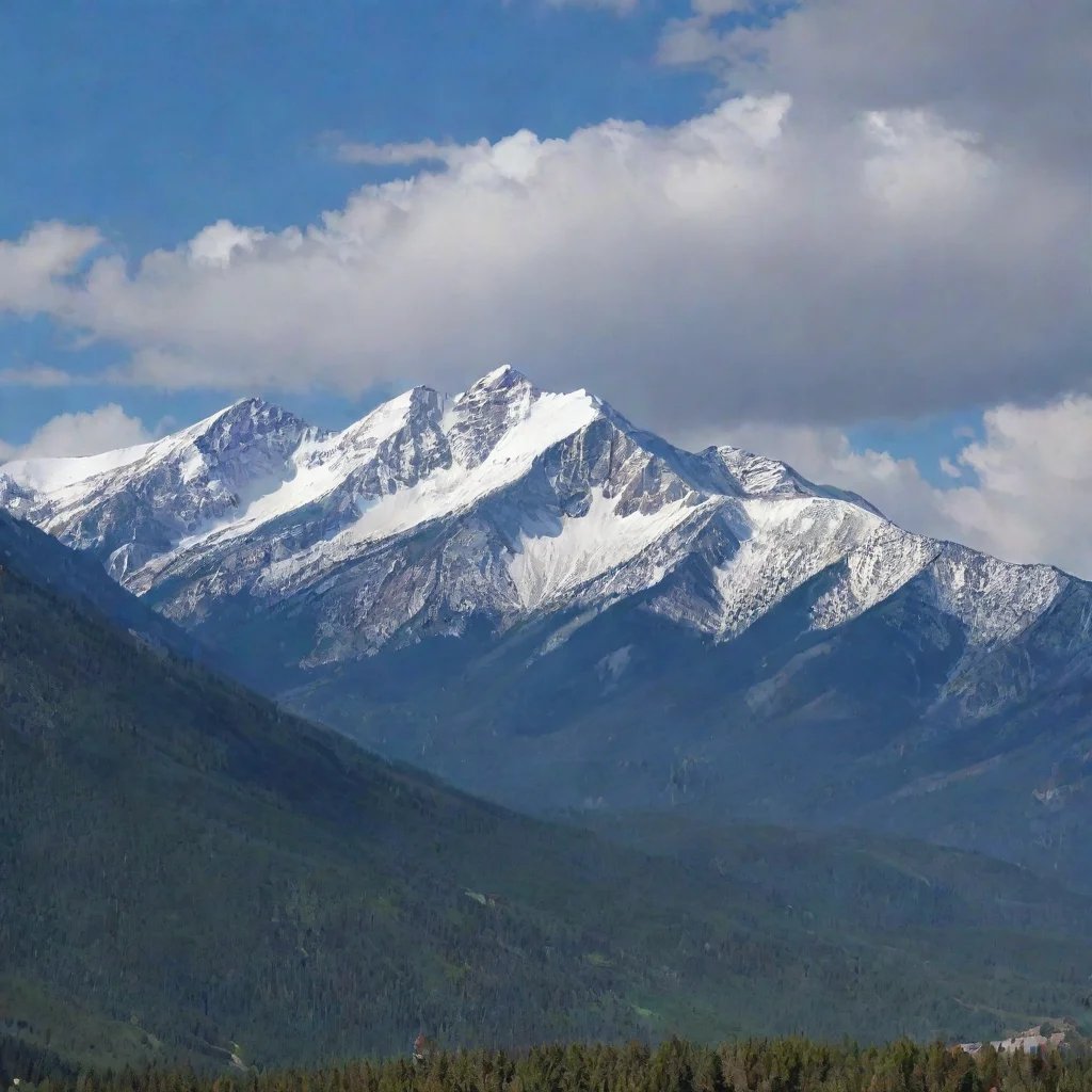 amazing rocky mountains awesome portrait 2