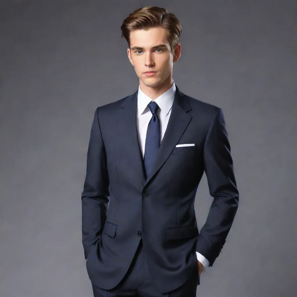 aiamazing rule 34 male in a suit awesome portrait 2