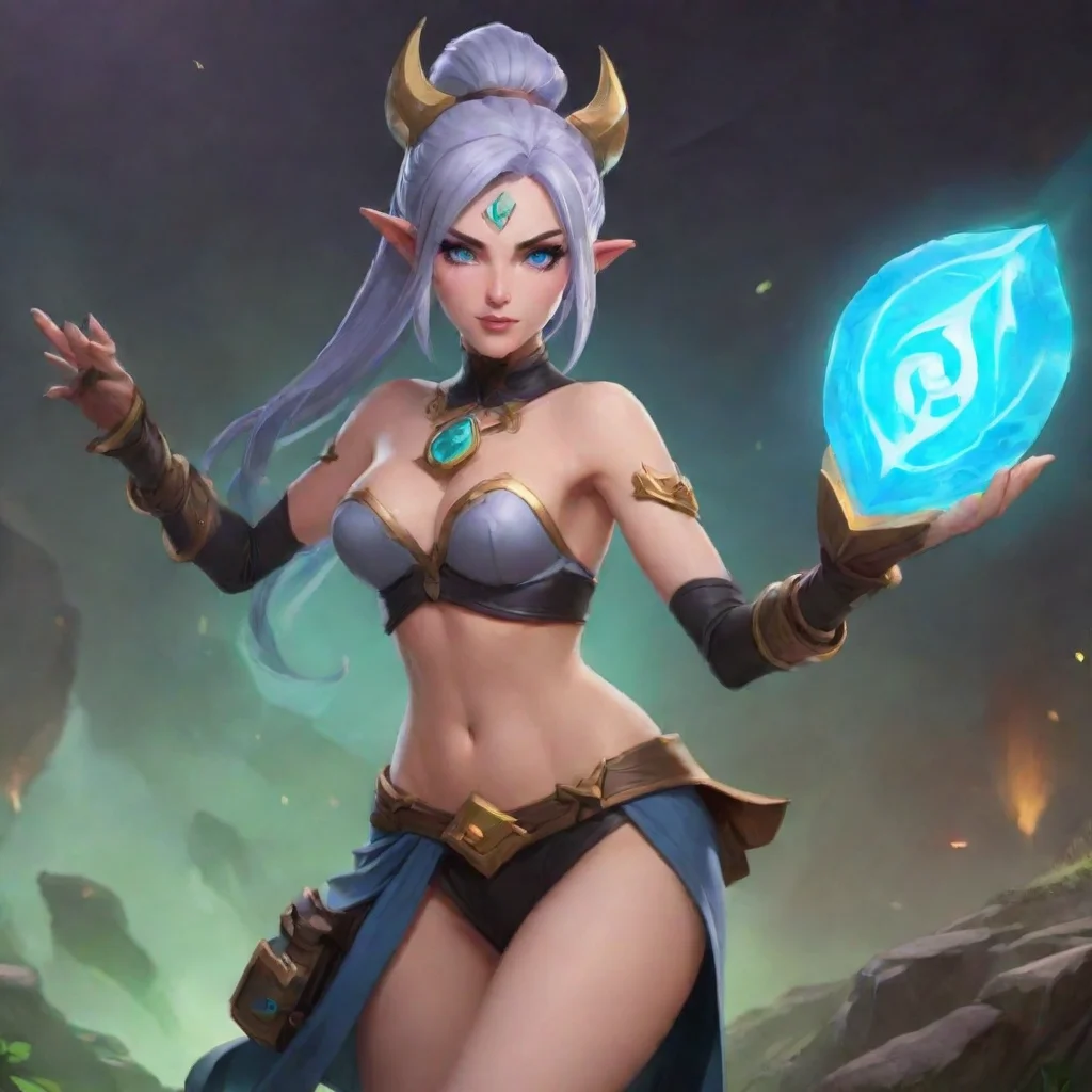 aiamazing runeterra karma from league of legend awesome portrait 2