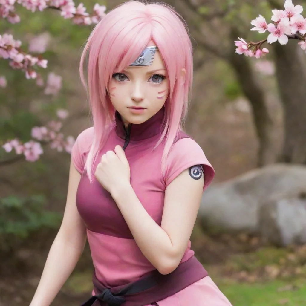 aiamazing sakura haruno aus naruto awesome portrait 2