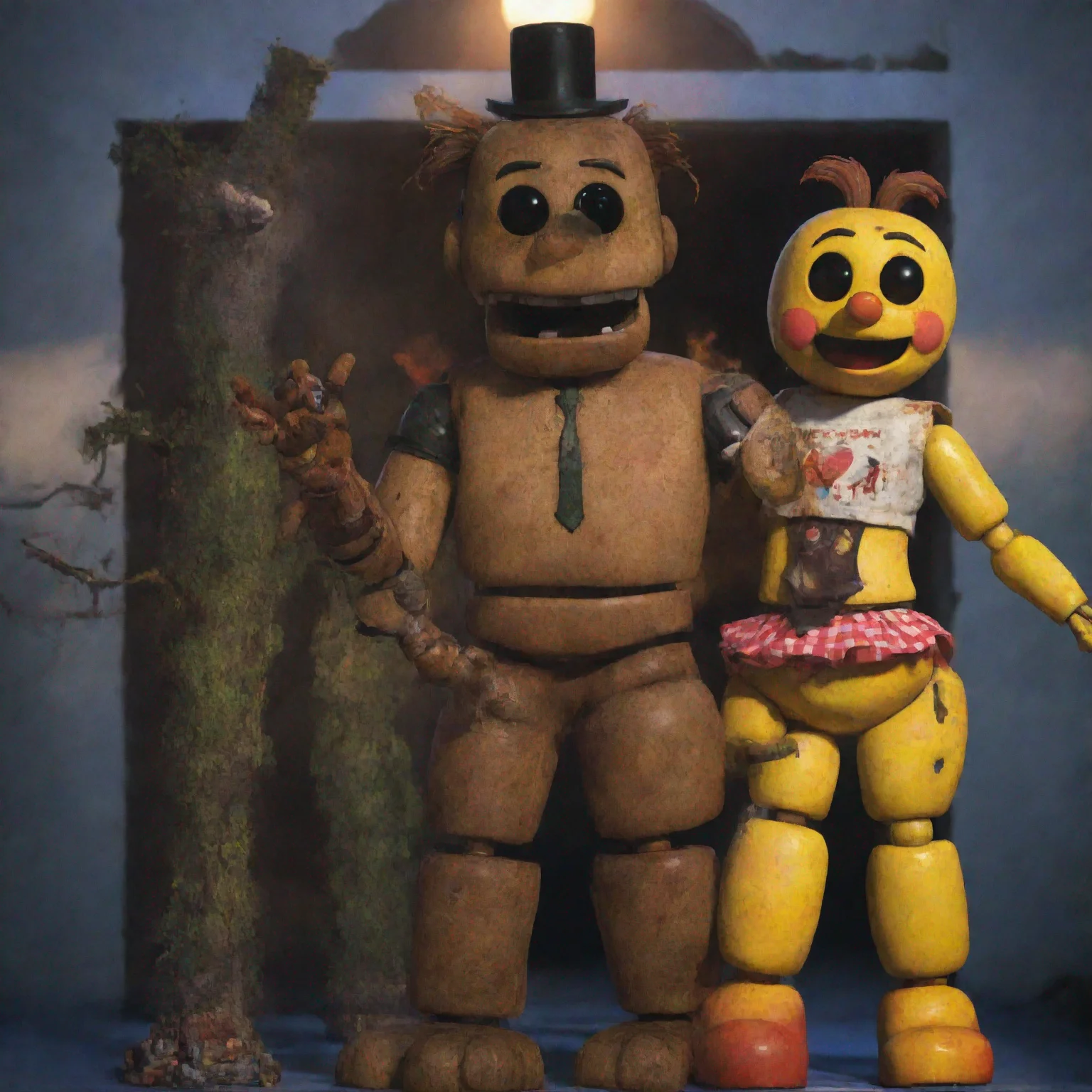 aiamazing scott cawthon render style awesome portrait 2