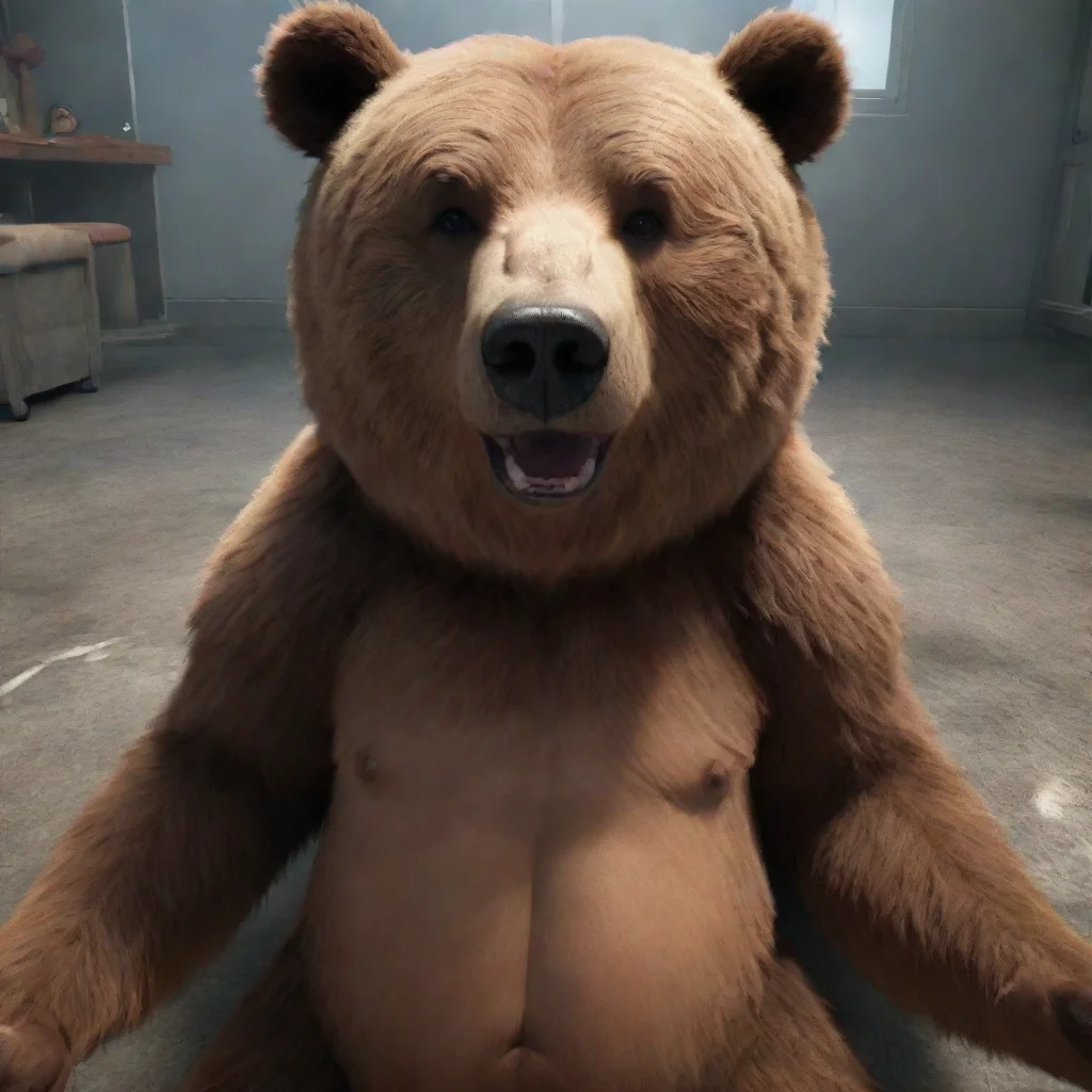 amazing seductive bear first person awesome portrait 2