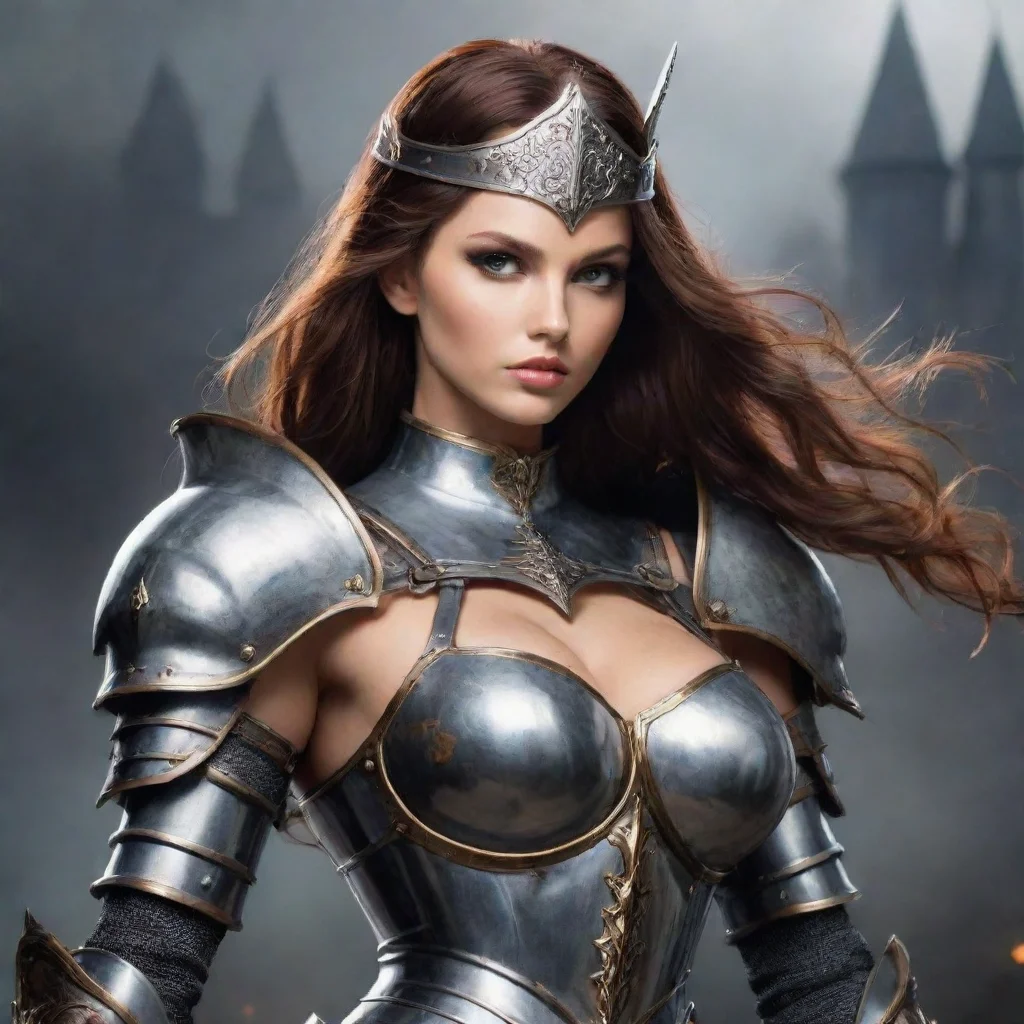 aiamazing seductive evil majestic knight warrior awesome portrait 2