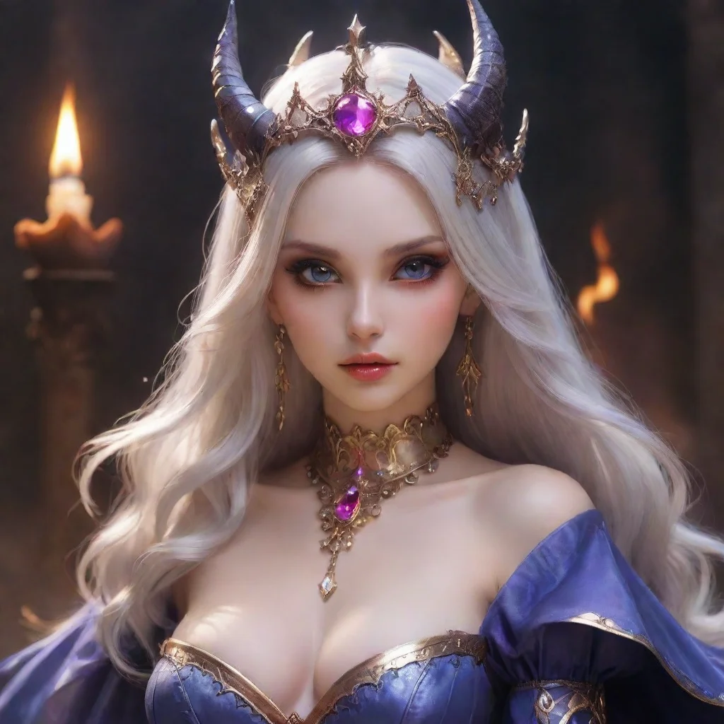 aiamazing seductive feminine beauty grace feminine mage stunning sweet princess demon awesome portrait 2