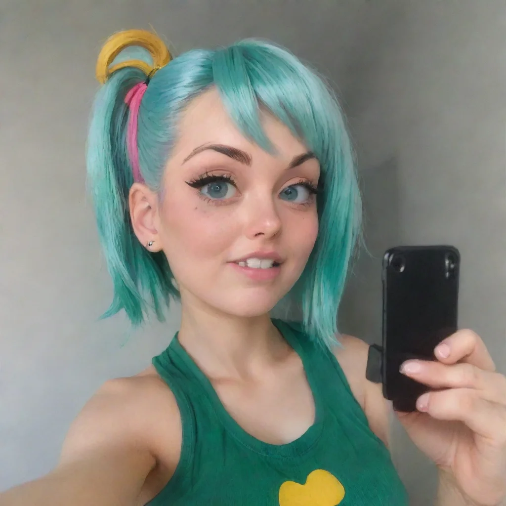 aiamazing selfie of bulma awesome portrait 2