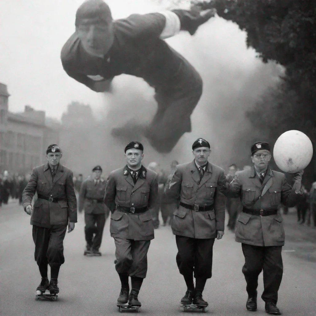 aiamazing skateboard nazi awesome portrait 2
