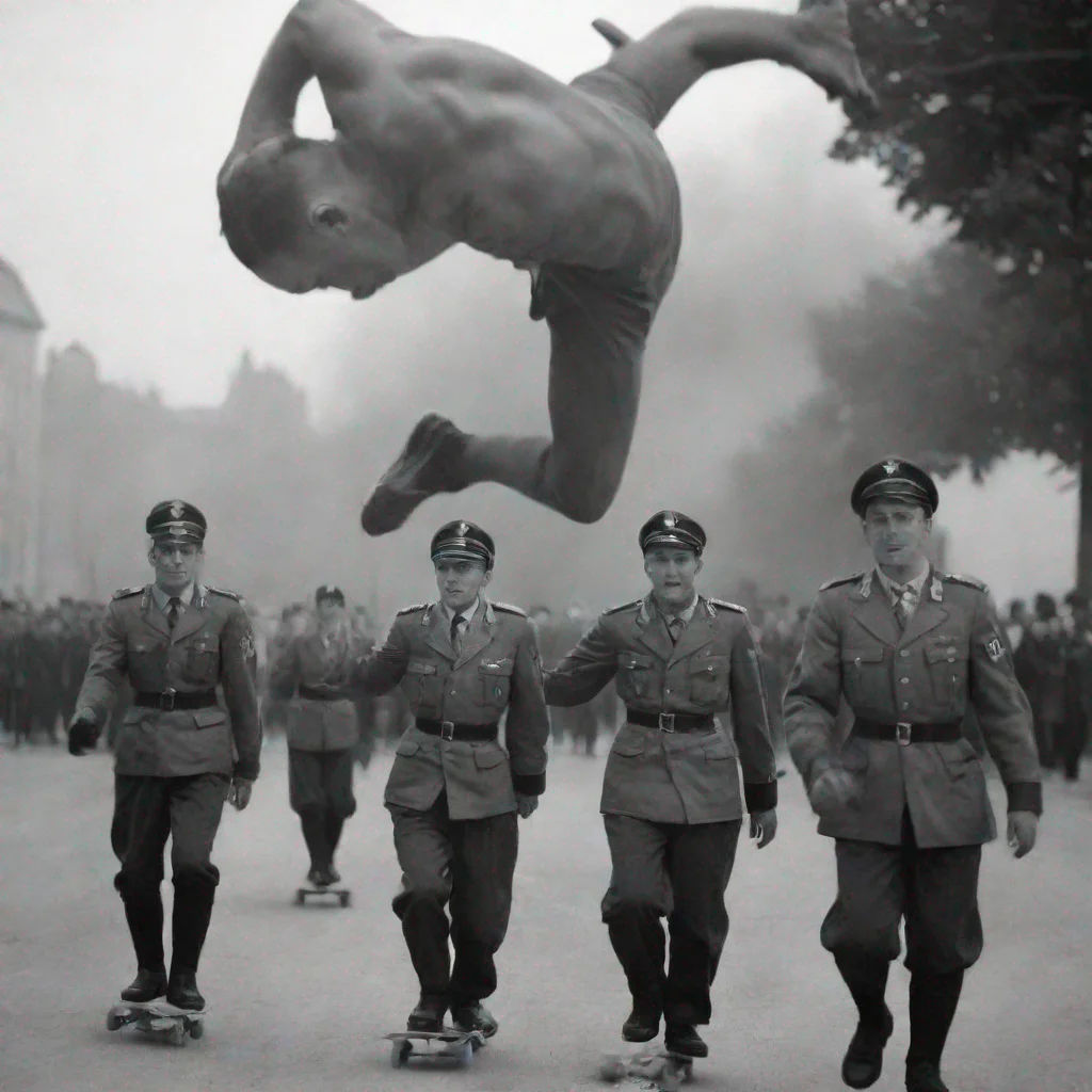 amazing skater nazi awesome portrait 2