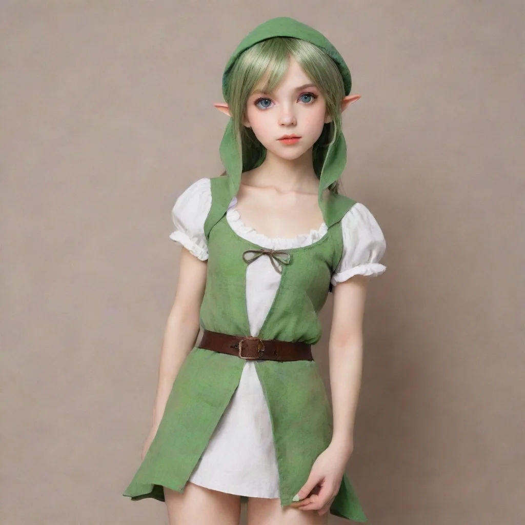 aiamazing slave elf girl linen cloth shy awesome portrait 2