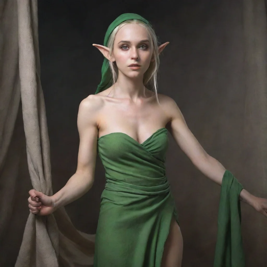 aiamazing slave elf woman damaged cloth shy awesome portrait 2
