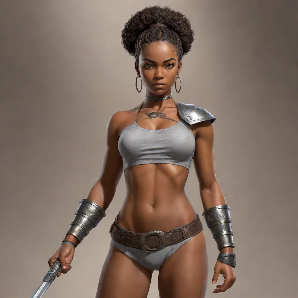 amazing slave fighter niya awesome portrait 2