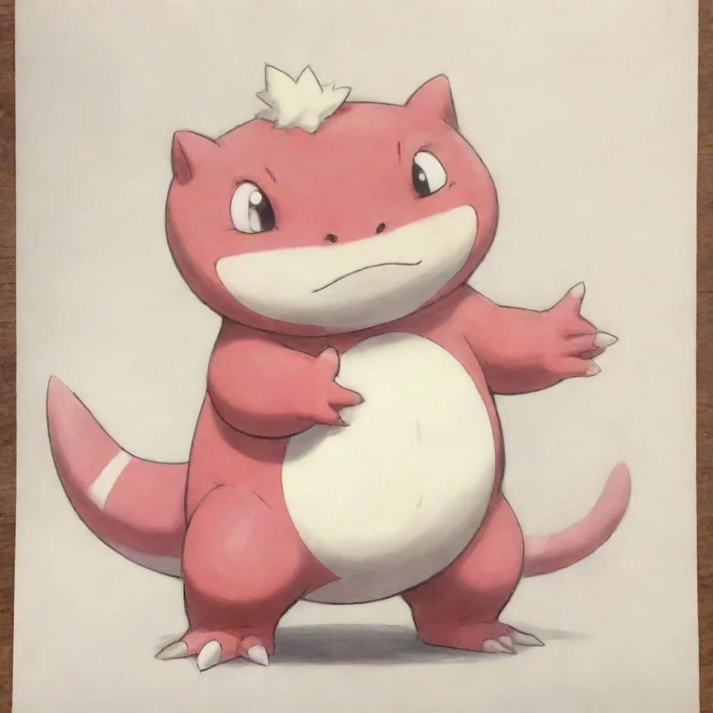 amazing slowking drawn like ken sugimori awesome portrait 2