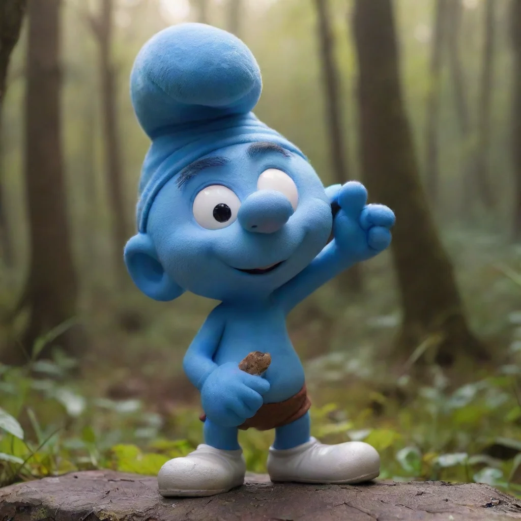 amazing smurf marcin kapciak awesome portrait 2