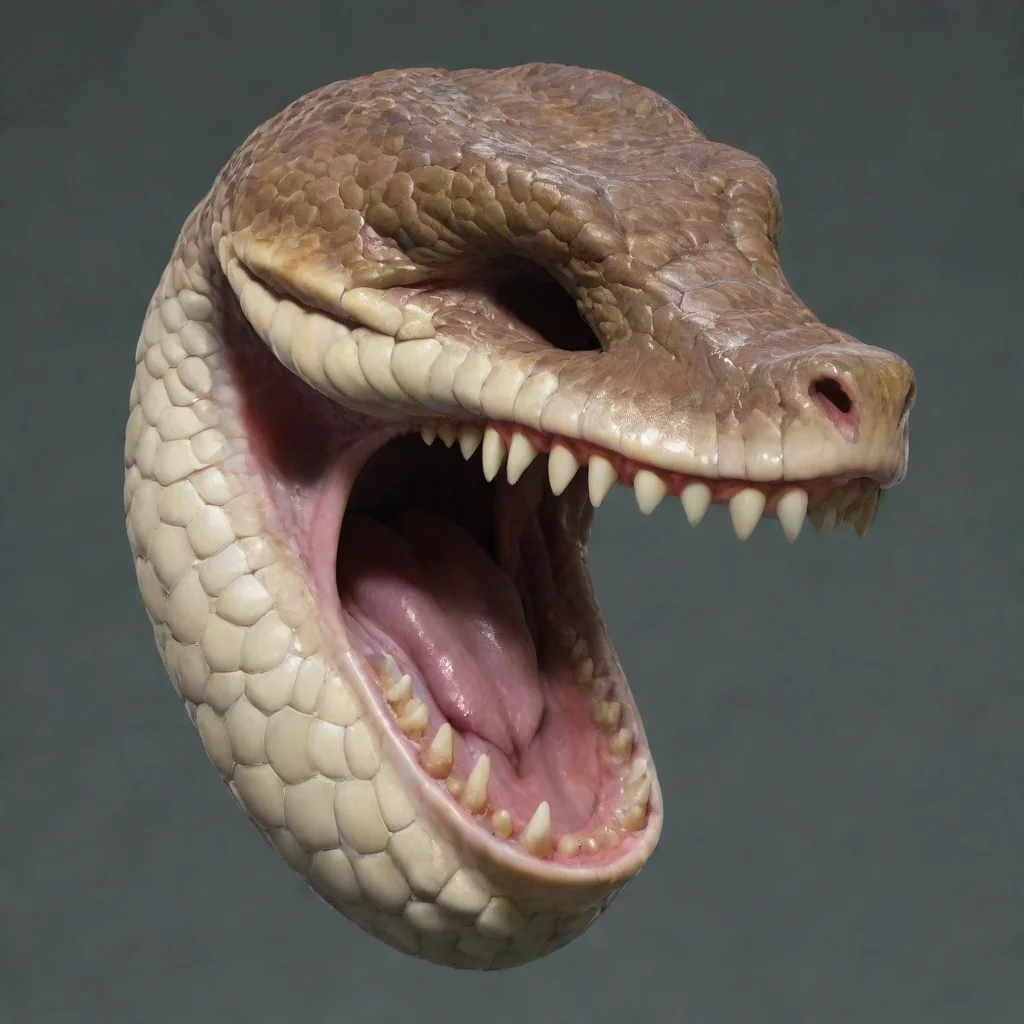 amazing snake maw awesome portrait 2