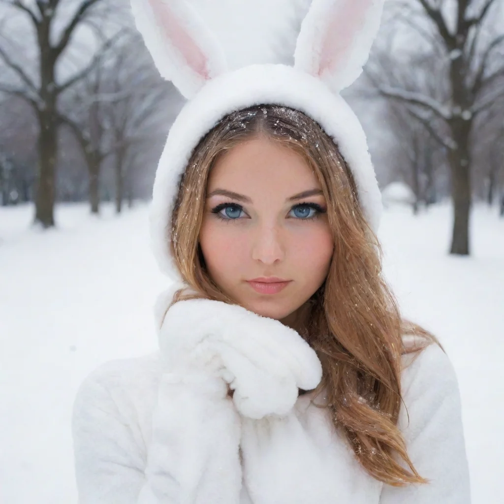 aiamazing snowbunny awesome portrait 2