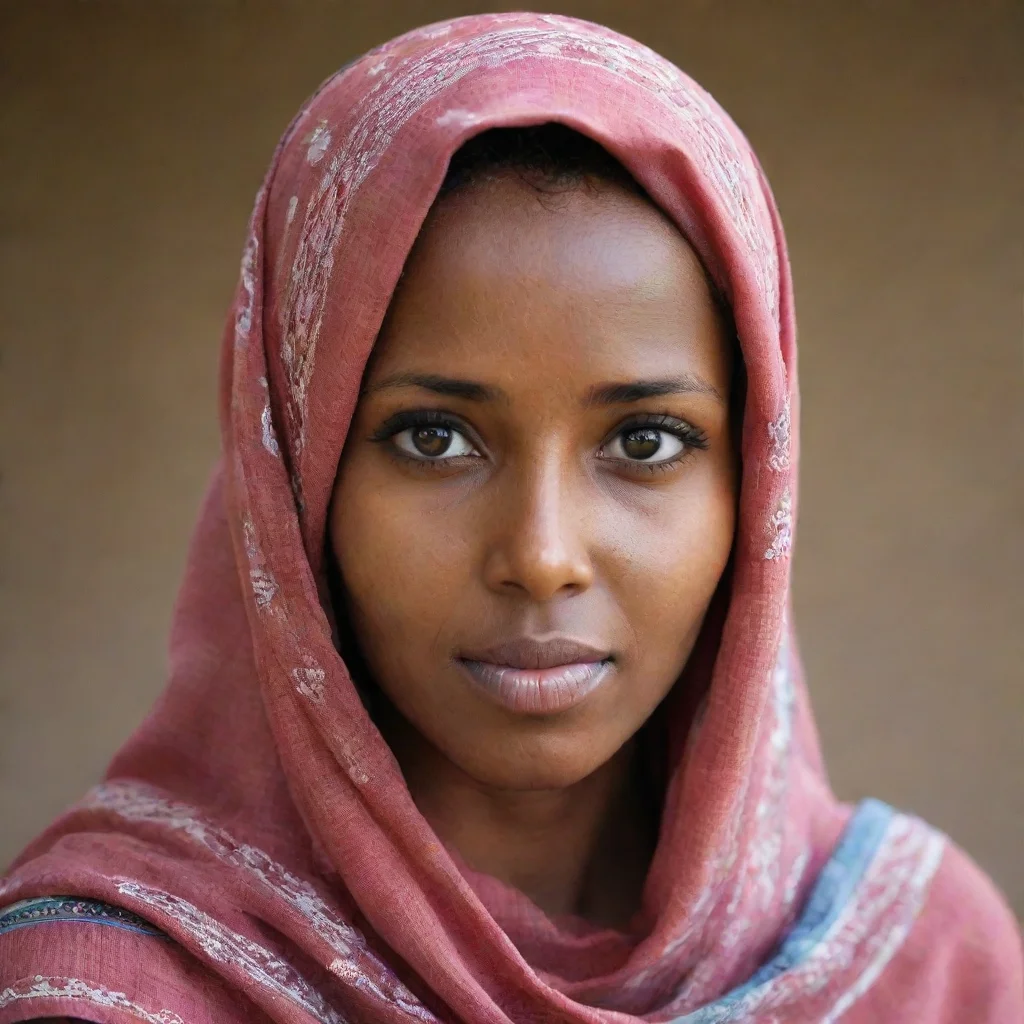 amazing somali woman awesome portrait 2