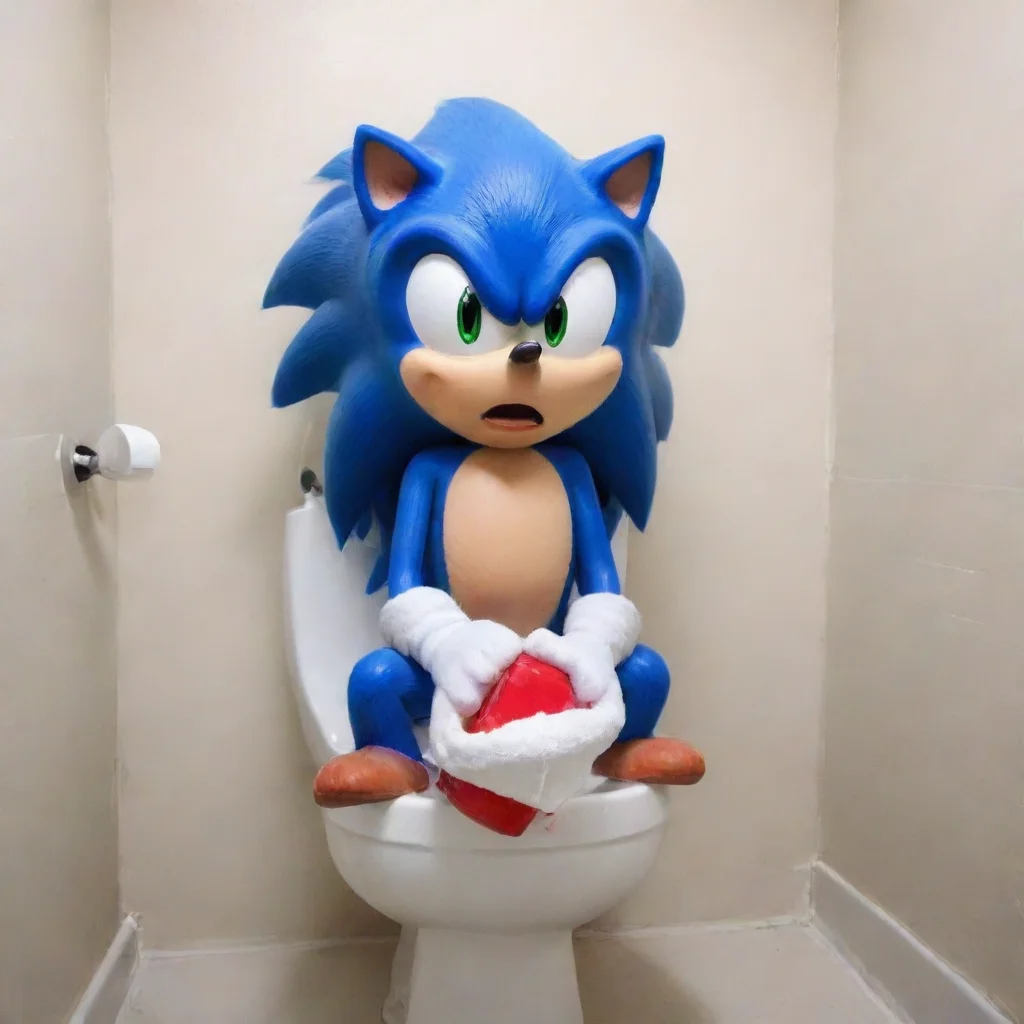 aiamazing sonic on a toilet awesome portrait 2