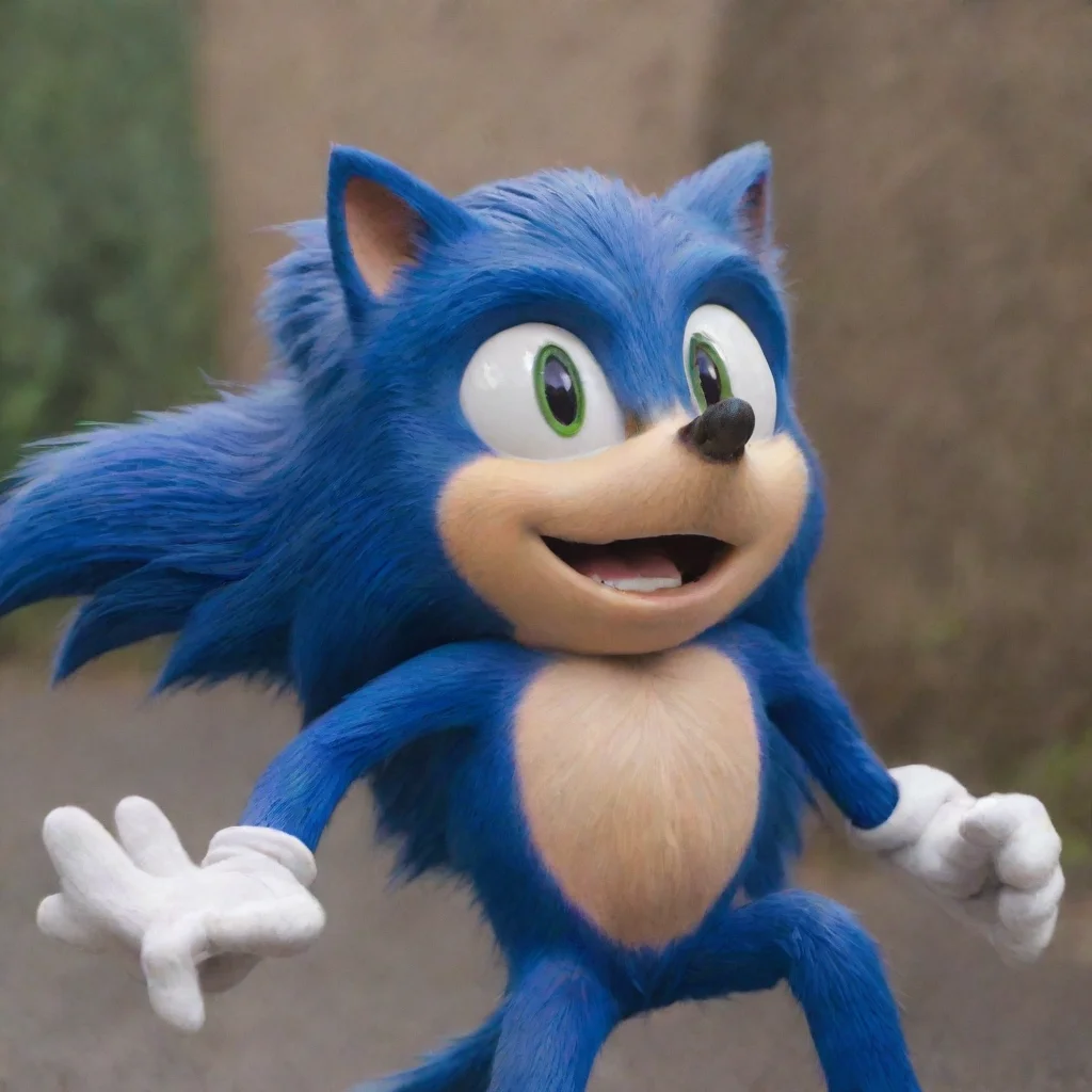 aiamazing sonic the hedgehog  awesome portrait 2
